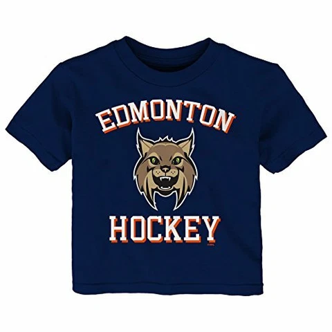 NHL Edmonton Oilers Children Unisex Hello Mascot Short Sleeve Tee, 12 Months Cover