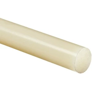 Nylon 6 Nylon 66 Round Rod Bars Natural and Black 200mm - 600mm Long Lengths - Picture 1 of 3