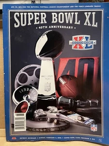 Official Game Program Super Bowl XL (40) Seattle Seahawks vs Pittsburgh Steelers - Picture 1 of 4