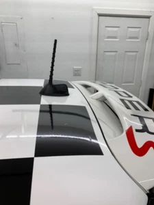 7" Short Rubber Spiral Antenna Mast Radio AM/FM for MINI COOPER 2002-2023 New - Picture 1 of 16