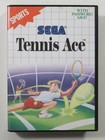 TENNIS ACE SEGA MASTER SYSTEM (MS) PAL-EURO (COMPLETE - MANUAL DAMAGED)