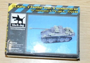 Pz.Kpfw.V Panther Ausf.G accessory set (HAS) by Blackdog in 1/72 - Picture 1 of 1