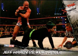 Tarjeta de lucha libre TriStar TNA 2010 Xtreme #42 Jeff Hardy vs. Kurt Angle - Imagen 1 de 2