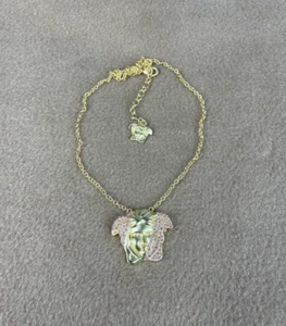 VERSACE Medusa Single Gold Chain Pendant - Picture 1 of 5