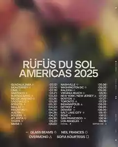 2 GA PIT Tickets Rufus Du Sol 4/23/25 Dallas - Picture 1 of 1