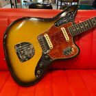 Fender Vintage 1965 Jaguar Sunburst Made In Usa Electric Guitar V2335 *Eow330
