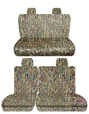 Se adapta a cubreasientos delanteros 60-40 y traseros para camioneta Chevy C/K 1500 1995 a 1999 Foto 1 de 4