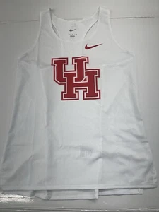 NIKE Running Singlet University Of Houston Mens Size M Made In USA - Picture 1 of 6