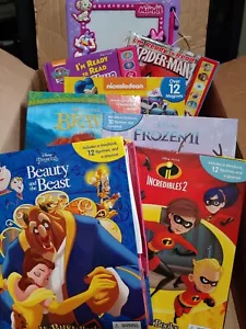 Kid's Play Books Lot Of 8 - Disney, Pixar, Nickelodeon, Busy Books (Incomplete) - Picture 1 of 14