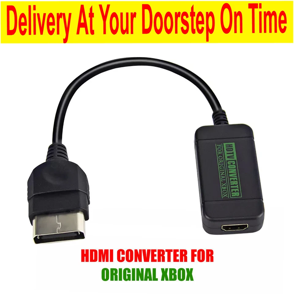 HDMI Cable Adapter Converter Component XBOX  to HDMI for Original Game Console - Image 1 of 4