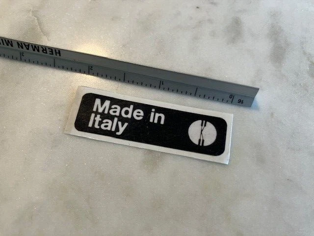 Tulpe Tisch-Marmor Made in Italy-MC-Eero Saarinen, Restauration PVC Aufkleber - Bild 1 von 1