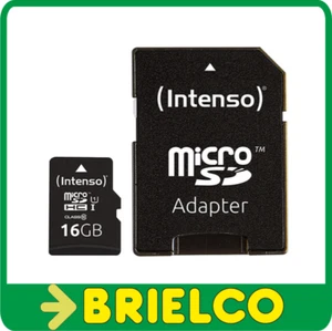 TARJETA DE MEMORIA 16 GB MICRO SDHC ADAPTADOR SMARTPHONE TABLETAS CAMARAS BD5443 - Photo 1/1