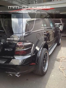 Alu Trittbretter Schweller Leisten Mercedes ML W164 M Klasse AMG Bj. 05-11 Seite - Bild 1 von 2