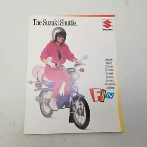 Suzuki Shuttle Scooter Advertising Brochure 8.5x11 - Picture 1 of 4