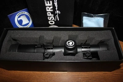 Escopo de rifle tático Osprey Global 1-4x24 AO4070570 - Imagem 1 de 4
