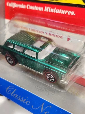 1997 Hot Wheels 30 Years Classic Nomad, 1970 Commemorative Replica - Green - Image 1 of 4