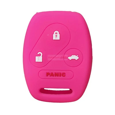 Подходит для Honda Accord CR-V Civic Pilot 4 кнопки дистанционный брелок силиконовый чехол - Изображение 1 из 4