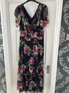 Scarlett & Jo Verity Print Maxi Dress UK 20 - Picture 1 of 3