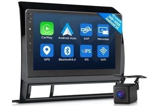 CAM+For Toyota Tacoma Android 14 IPS Car Stereo Radio CarPlay GPS Head Unit WiFi - Foto 1 di 20
