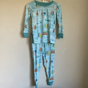 Pigiama due pezzi Little Sleepies Surf Life taglia 18-24 mesi usato in ottime condizioni - Foto 1 di 4