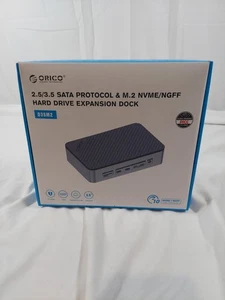 ORICO 12 in1 USB C Docking Station 2 Hard Drive Case 10Gbps M.2 NVMe/SATA SSD US - Picture 1 of 8
