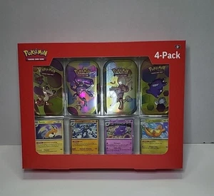 🔥 Pokemon 4 Mini Tins 4 Promo Karten Konvolut 151 Sam's Club Neu Originalverpackt Schneller Versand - Bild 1 von 3