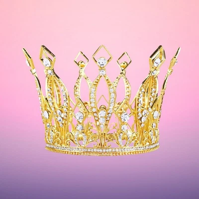  Corone Principessa Coroncine Principesse Decorazione Di Compleanno - Immagine 1 di 4