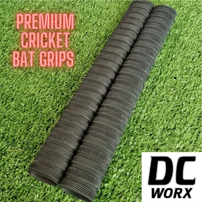DC WORX - Players Banded Chevron Cricket Bat Grip - Black - Premium Quality - image 1 of 3