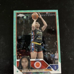 2023 Topps Chrome McDonald's Arizona Breya Cunningham Aqua Wave /199 #41 - Picture 1 of 4