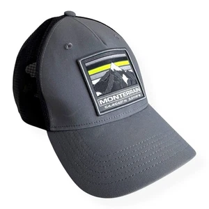 Monterrain K2 Trucker Cap | Grey & Black Mesh | Adjustable Outdoor Hat One Size - Picture 1 of 24