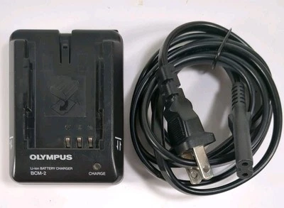 Olympus Genuine OEM BCM-2 Battery Charger for E-3 E-300 E-330 E-500 E-510 Camera - Image 1 of 4