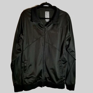 BILLABONG Jacket Men's Large Black Polyester Full Zip Windbreaker - Picture 1 of 8