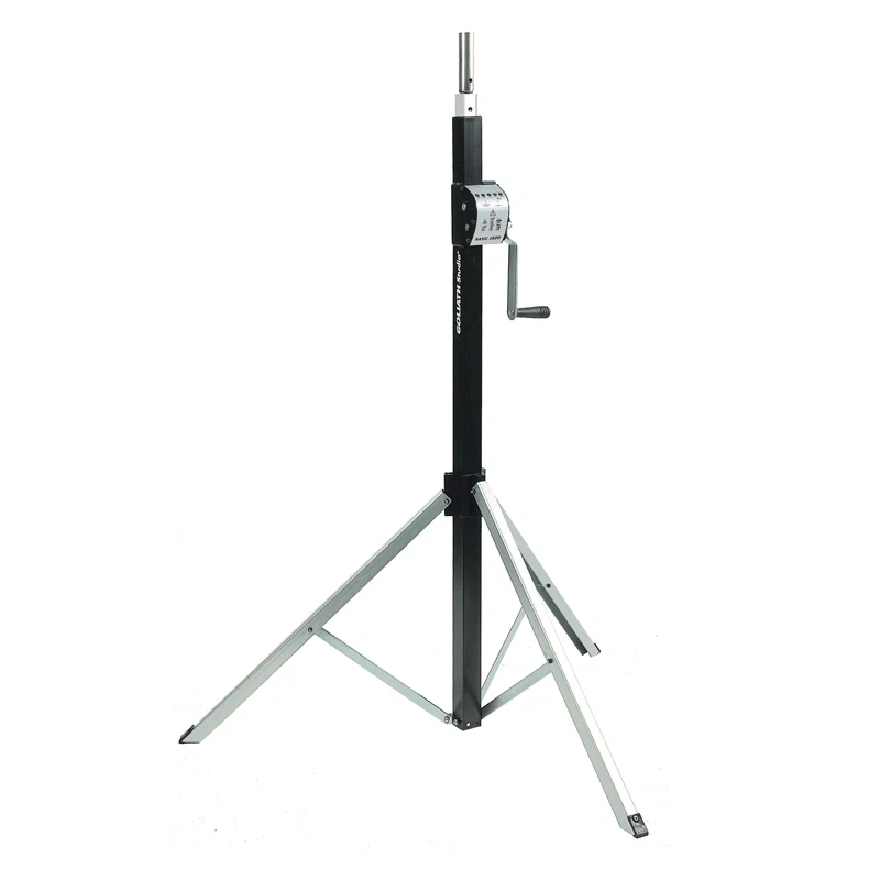 Showtec Goliath Studio 3800 Lighting Stand Wind Up 3.8m 80kg Rigging Light - Image 1 of 1