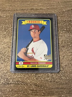 2009 O-Pee-Chee Black Border SP David Freese novato #579 St Louis Cardinals Foto 1 de 2