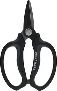 CHIKAMASA Flower Scissors URUTRAROSSO Black - Picture 1 of 3