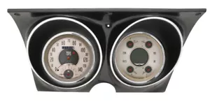 67-68 Chevy Camaro Classic Instruments Direct Fit Package All American Nickel - Foto 1 di 1