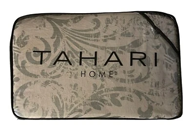 Novo CONJUNTO COMPLETO DE CAPA DE EDREDOM TAHARI HOME Queen - Imagem 1 de 4