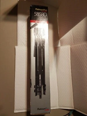 Sunpak Platinum Plus 5858D 58"  Aluminum Camera/Camcorder Tripod *New* OPEN BOX - Image 1 of 4
