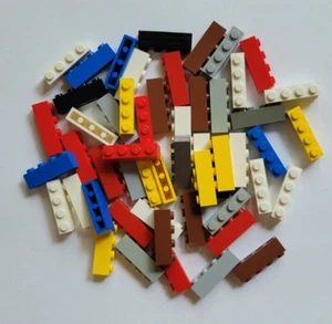 LEGO Menge 53 Stck. 1X4 Steine Bauteile Grund verschiedene Farben. - Bild 1 von 4