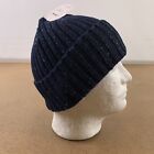 Cotton On Adult One Size Navy Nep Knit Nordic Cuffed Beanie NWT