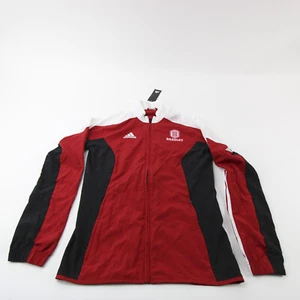 Bradley Braves adidas Jacket Men's Red/White New - Picture 1 of 6