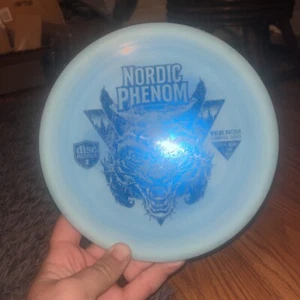 Nordic Phenom Discmania Disc Golf Niklas Anttila S-Line PD 176g Blue Halo / Holo - Picture 1 of 4