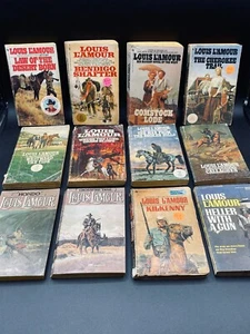 Posten von 12 Louis L'Amour Vintage Western Taschenbüchern * KEINE DOPPELTEN * - Bild 1 von 24