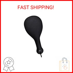 UTIMI Premium Leather SM Spanking Paddle for Sensual Play - Wide Impact, Soft &  - Picture 1 of 2