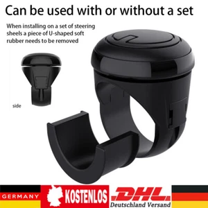 Auto Lenkradknauf Fixlenker Lenkhilfe Lenkradknopf Lenkknauf PKW LKW Universell. - Bild 1 von 18