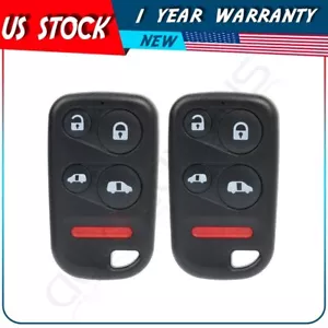 2 Remote Car Key Fob for Honda Odyssey 2001 2002 2003 2004 5 Buttons - Picture 1 of 10