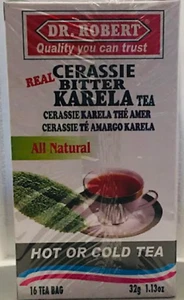 Dr Robert Cerassie Bitter Karela Tee - 1er Pack ( 16 Beutel ) 32 g - Bild 1 von 4