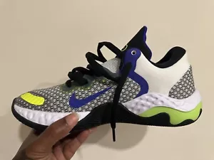 Size 8- Nike Renew Elevate 2 White Volt Indigo 2021 - Picture 1 of 7