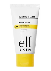 e.l.f. SKIN Suntouchable Whoa Glow Sunscreen & Primer SPF 30 1.69 fl oz Sunbeam - Picture 1 of 2