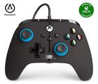 Powera Enhanced Wired Controller Blue Back Button Xbox Blue Hint